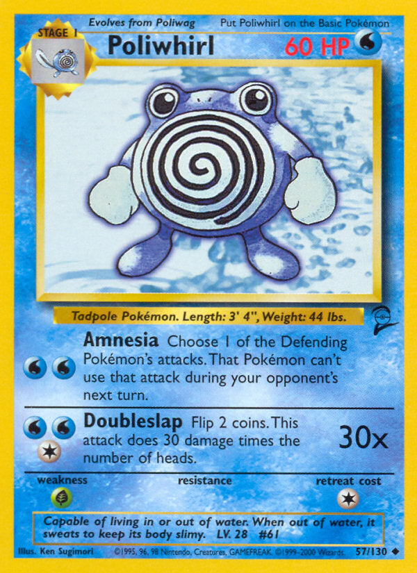 Poliwhirl - Base Set 2
