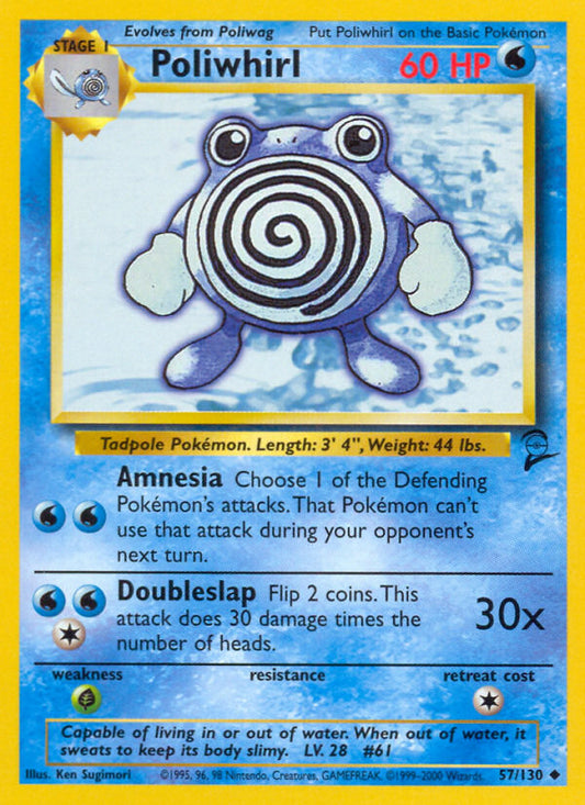 Poliwhirl - Base Set 2