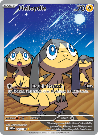 Helioptile - Mega Evolution