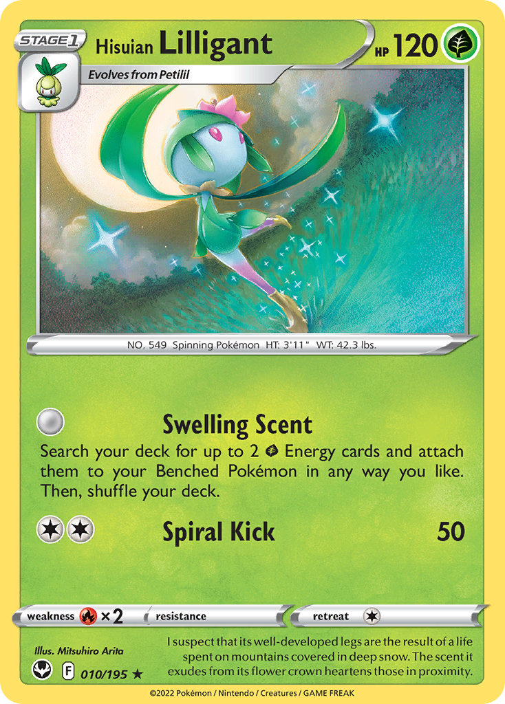 Hisuian Lilligant - Silver Tempest