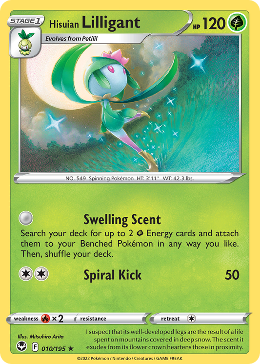 Hisuian Lilligant - Silver Tempest