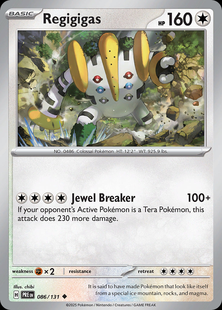 Regigigas - Prismatic Evolutions