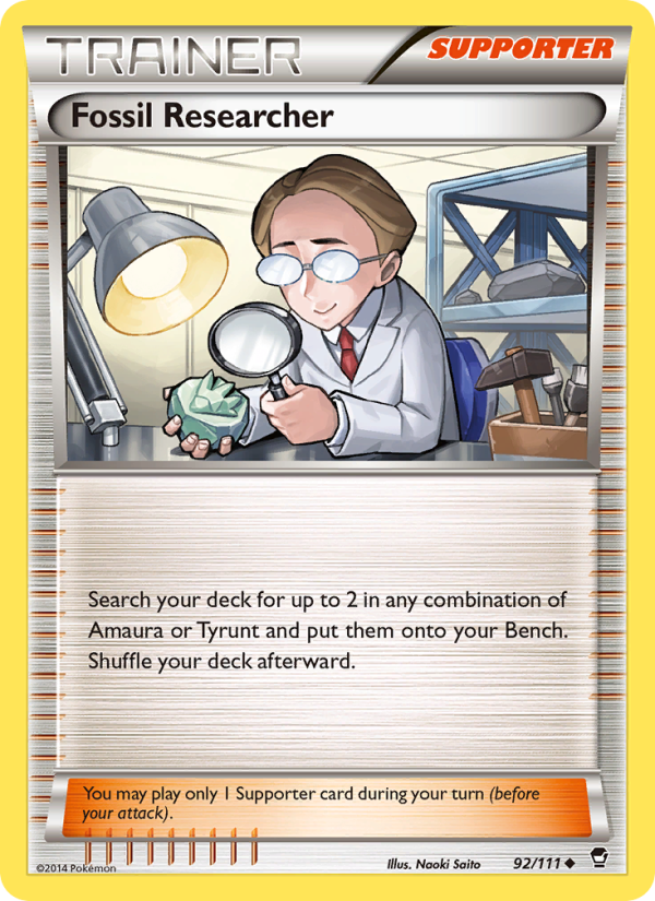 Fossil Researcher - Furious Fists