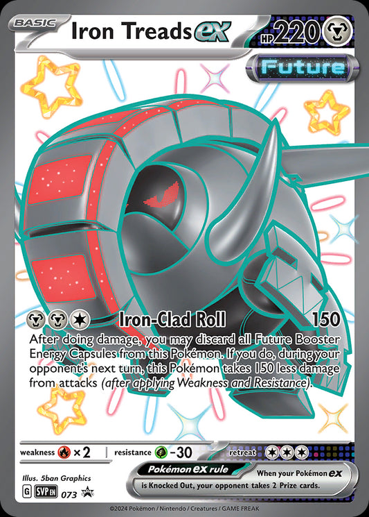 Iron Treads ex - Scarlet & Violet Black Star Promos