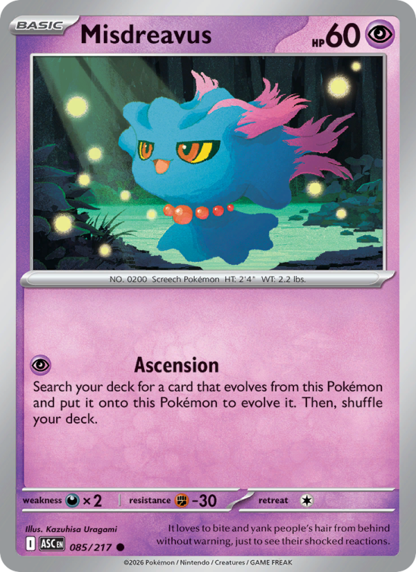 Misdreavus - Ascended Heroes