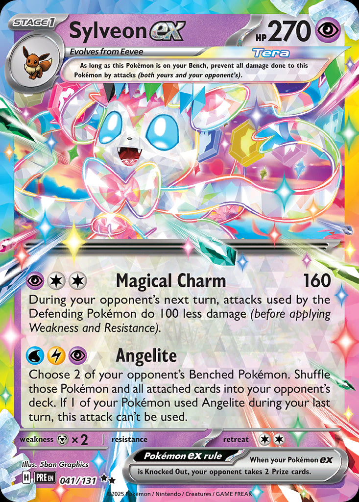 Sylveon ex - Prismatic Evolutions