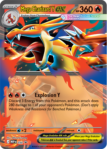 Mega Charizard Y ex - Mega Evolution Promos