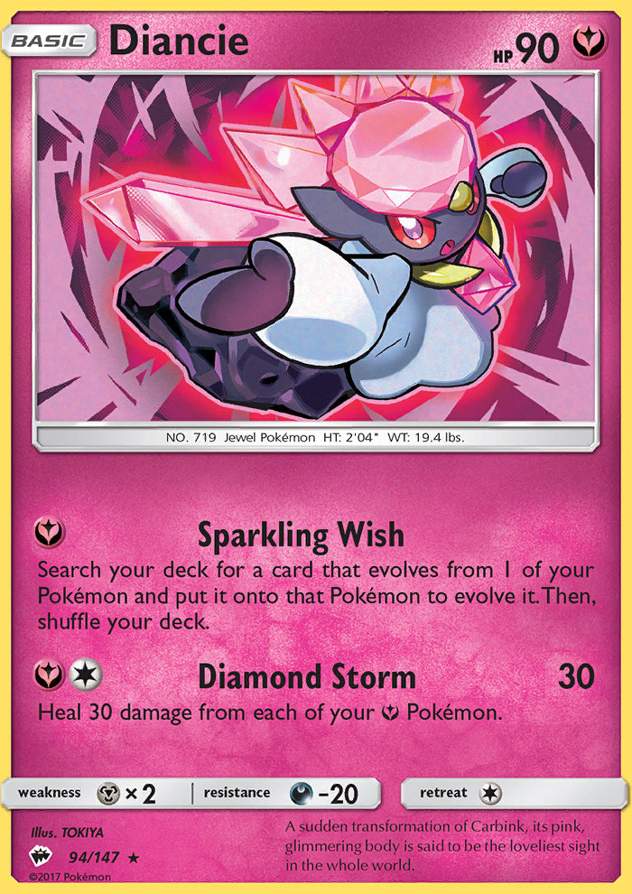 Diancie - Burning Shadows