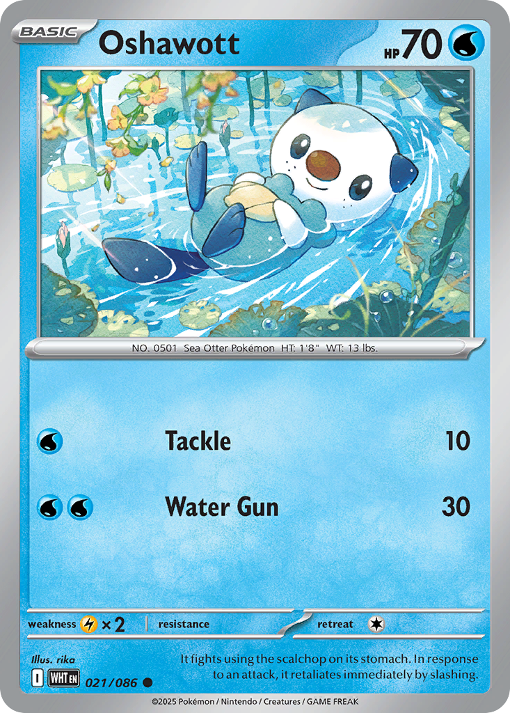 Oshawott - White Flare