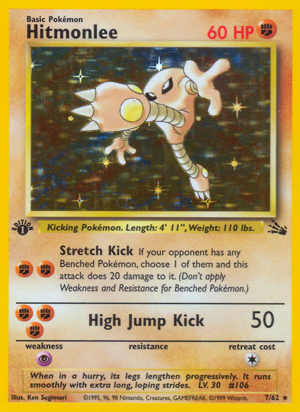 Hitmonlee - Fossil
