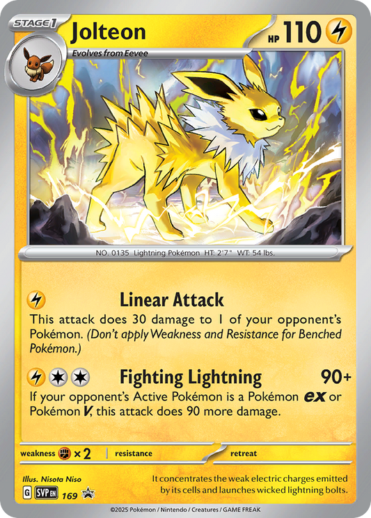 Jolteon - Scarlet & Violet Black Star Promos