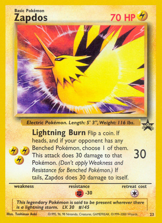 Zapdos - Wizards Black Star Promos