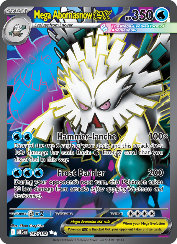Mega Abomasnow ex - Mega Evolution