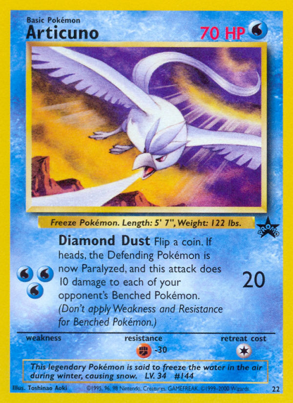 Articuno - Wizards Black Star Promos
