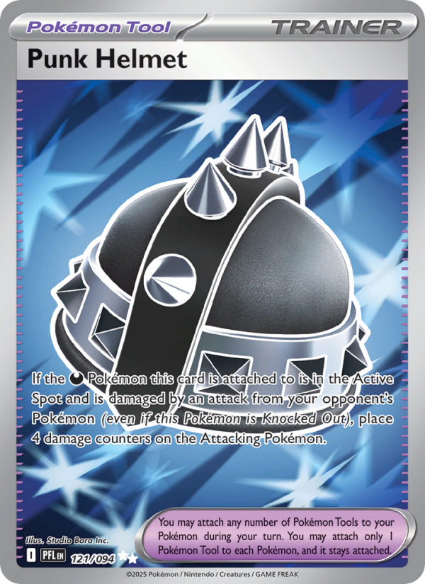 Punk Helmet - Phantasmal Flames