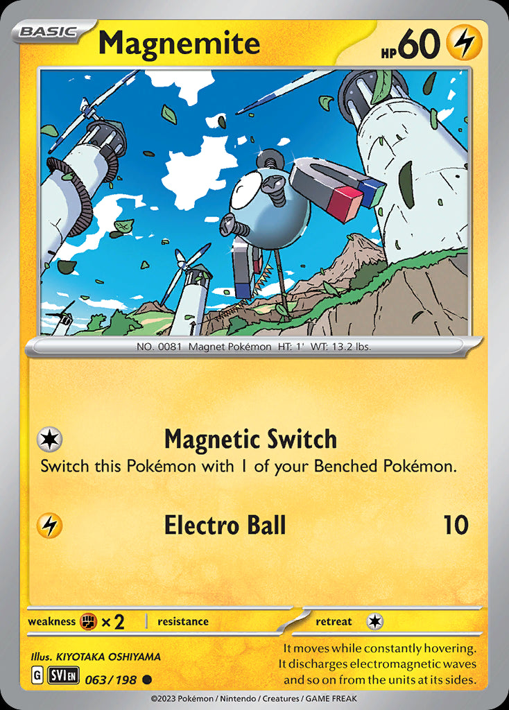 Magnemite - Scarlet & Violet