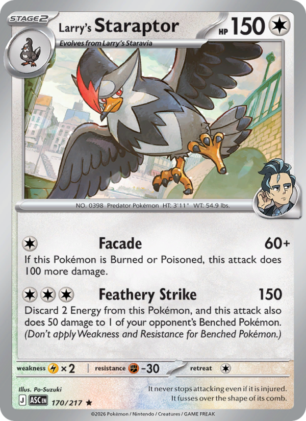 Larry's Staraptor - Ascended Heroes