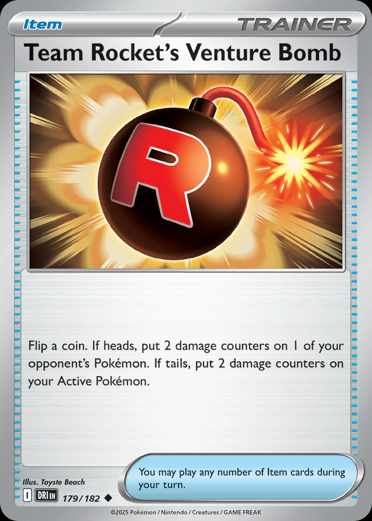 Team Rocket's Venture Bomb - Destined Rivals