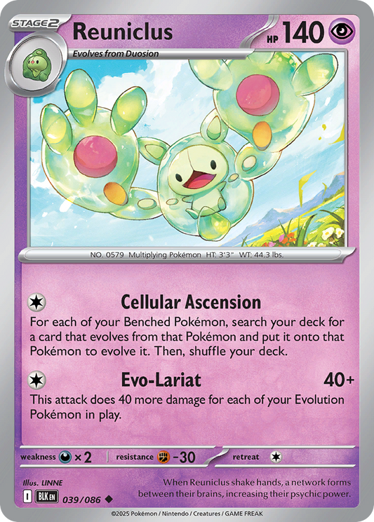 Reuniclus - Black Bolt
