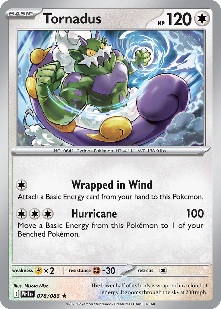 Tornadus - White Flare
