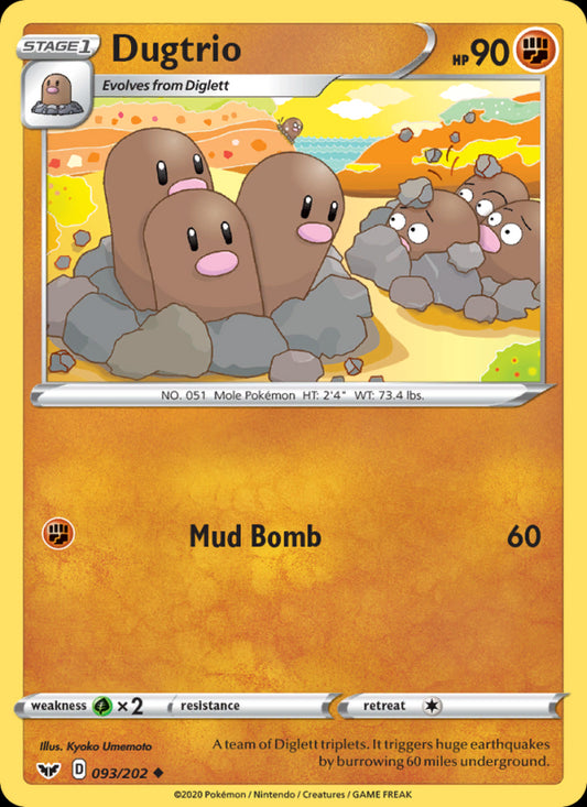 Dugtrio - Sword & Shield