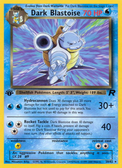 Dark Blastoise - Team Rocket