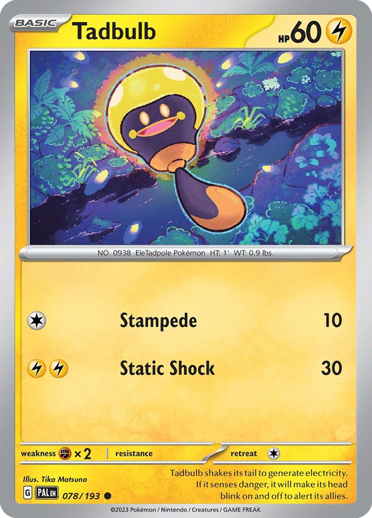 Tadbulb - Paldea Evolved