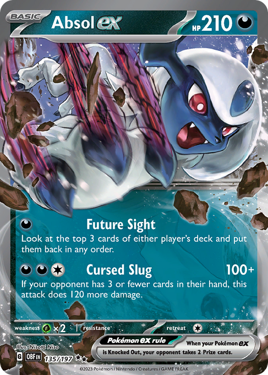 Absol ex - Obsidian Flames