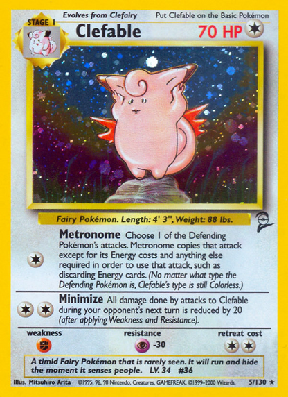 Clefable - Base Set 2
