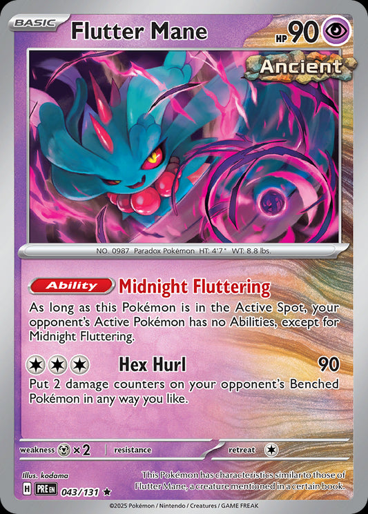 Flutter Mane - Prismatic Evolutions