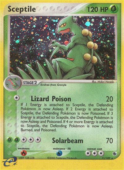 Sceptile - EX Ruby & Sapphire