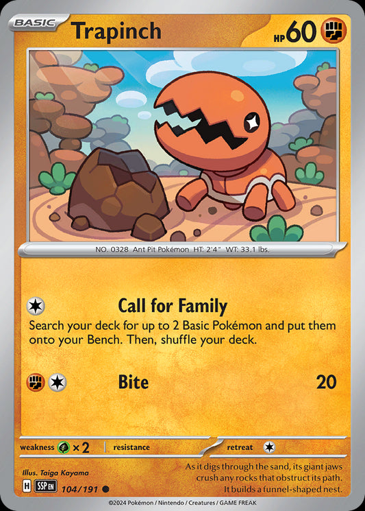 Trapinch - Surging Sparks