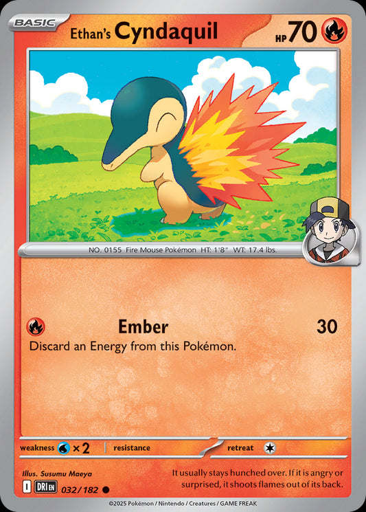 Ethan's Cyndaquil - Destined Rivals
