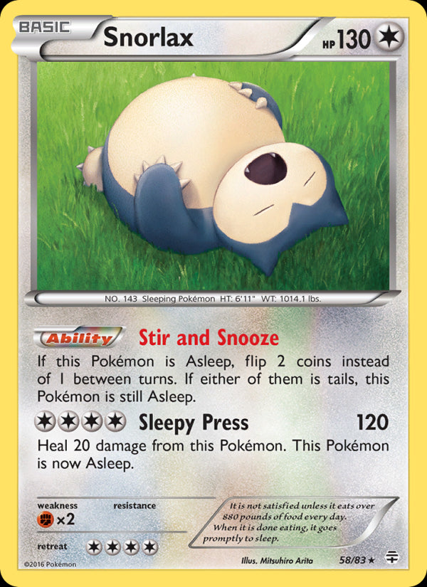 Snorlax - Generations