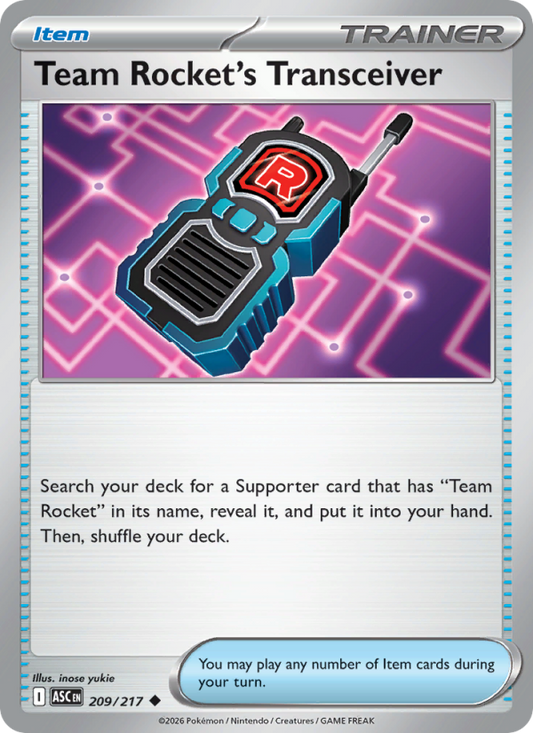 Team Rocket's Transceiver - Ascended Heroes