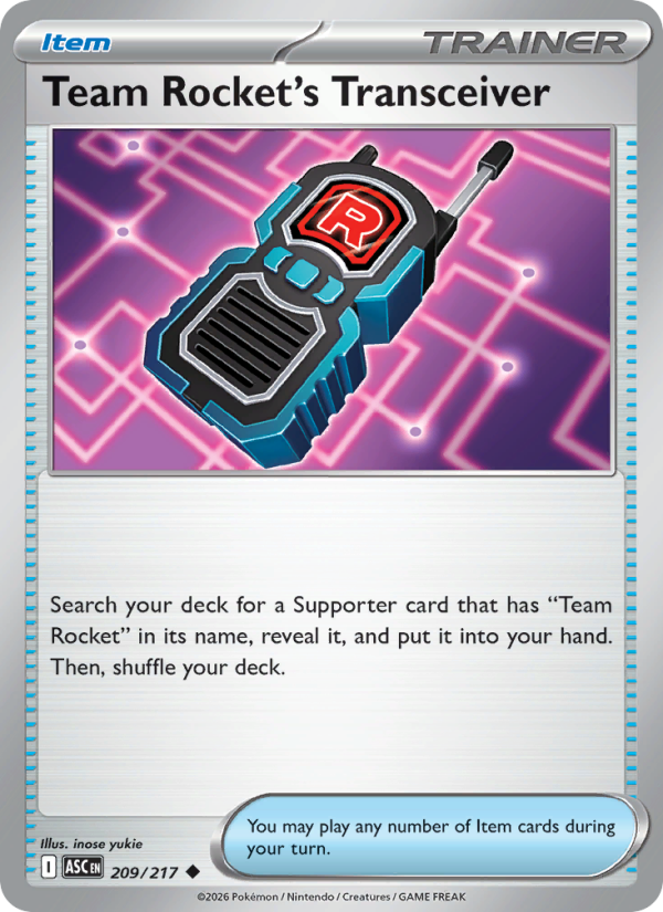 Team Rocket's Transceiver - Ascended Heroes