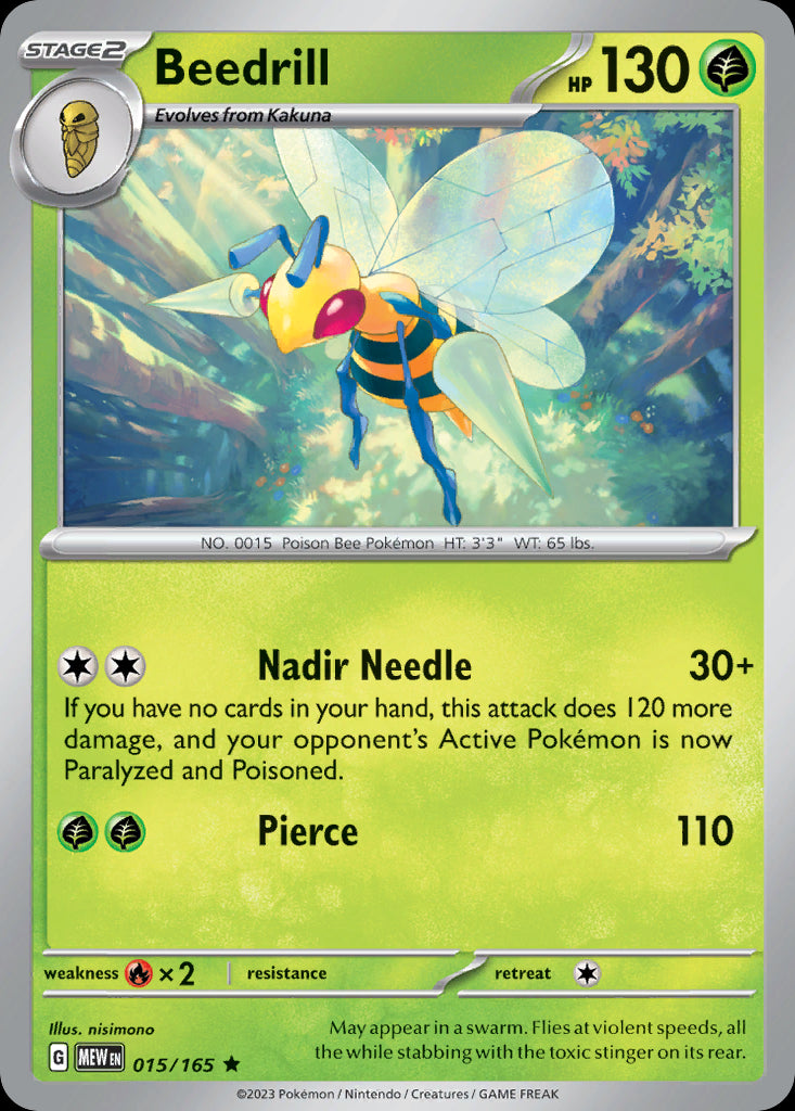 Beedrill - Scarlet & Violet 151