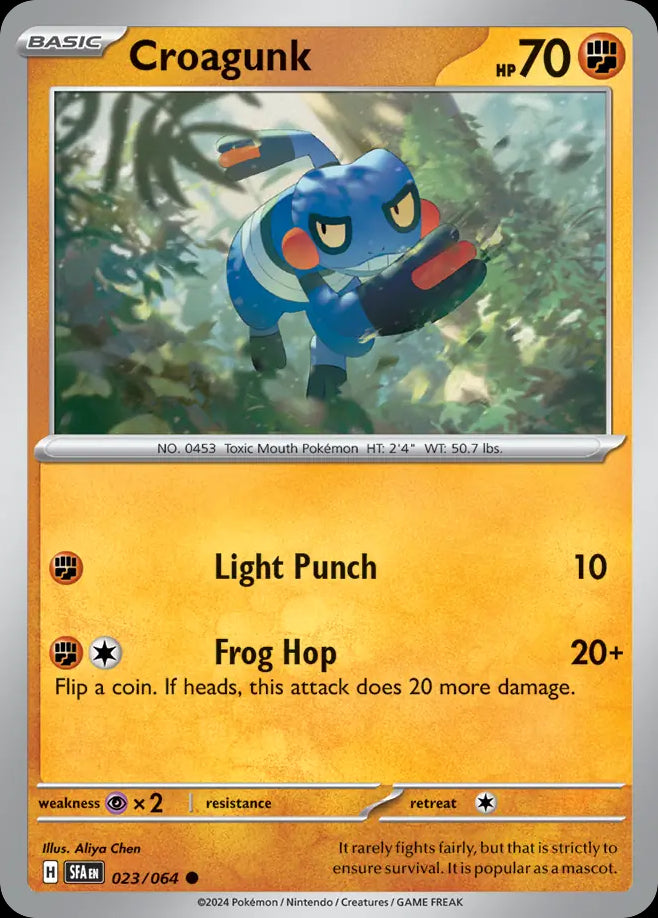 Croagunk - Shrouded Fable