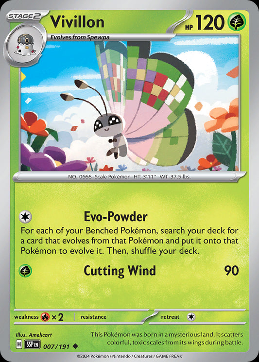 Vivillon - Surging Sparks