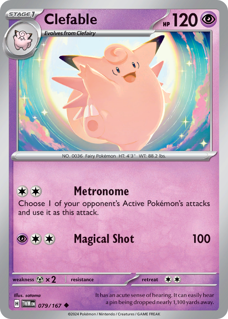 Clefable - Twilight Masquerade