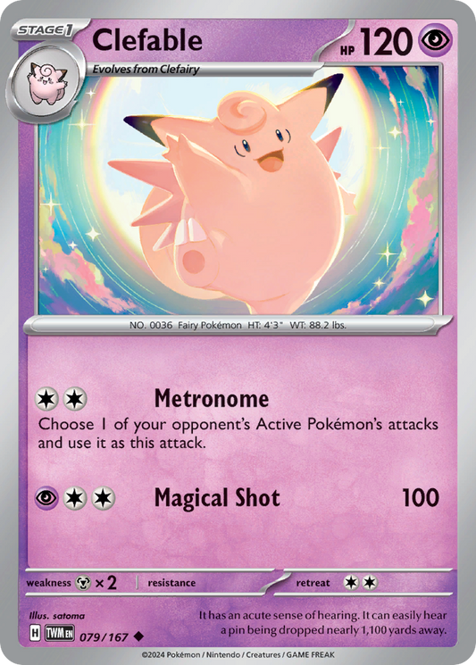 Clefable - Twilight Masquerade