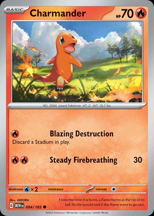 Charmander - Scarlet & Violet 151