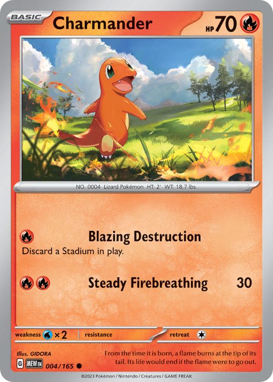 Charmander - Scarlet & Violet 151