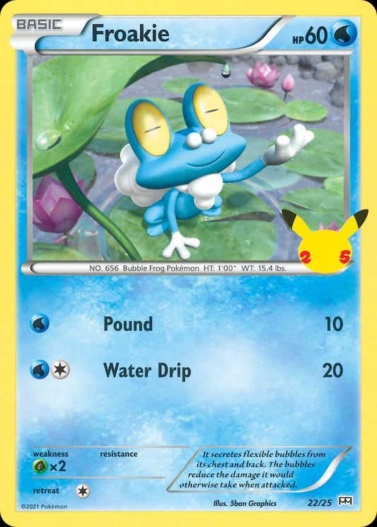Froakie - McDonald's Collection 2021