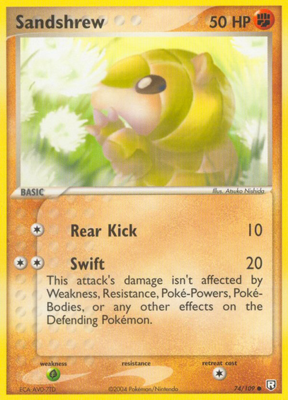 Sandshrew - EX Team Rocket Returns