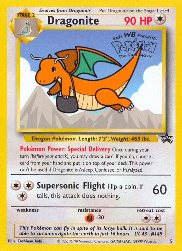 Dragonite - Wizards Black Star Promos