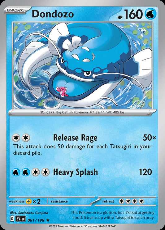 Dondozo - Scarlet & Violet