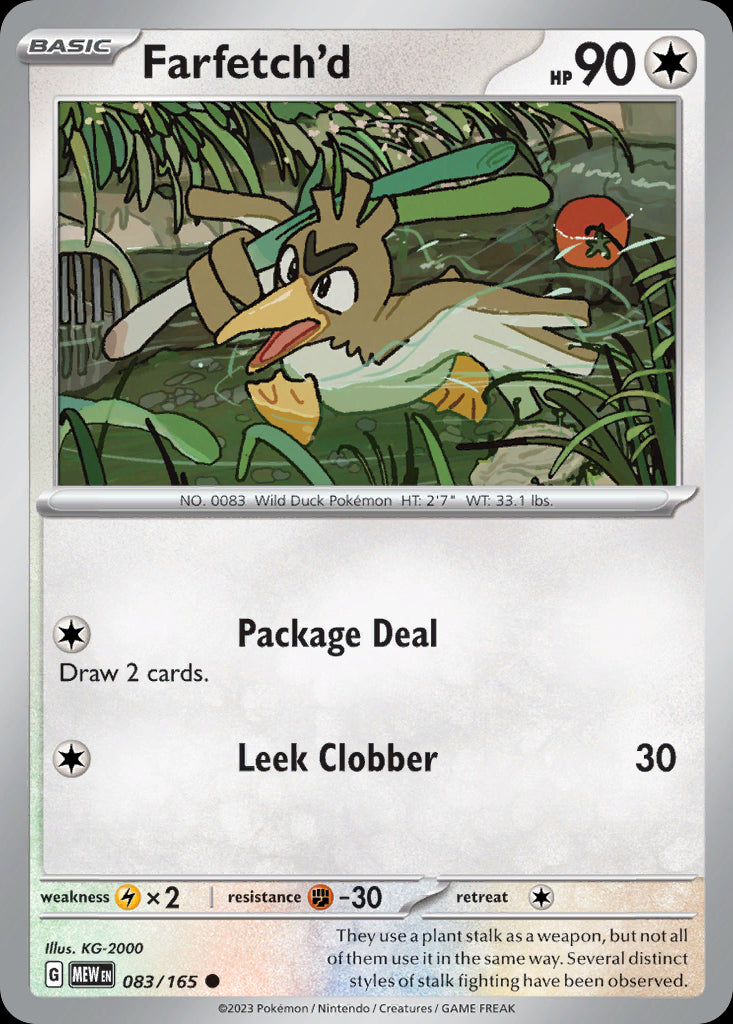 Farfetch'd - Scarlet & Violet 151