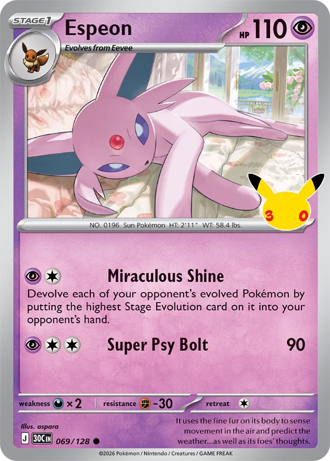 Espeon - 30th Celebration