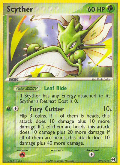 Scyther - EX FireRed & LeafGreen